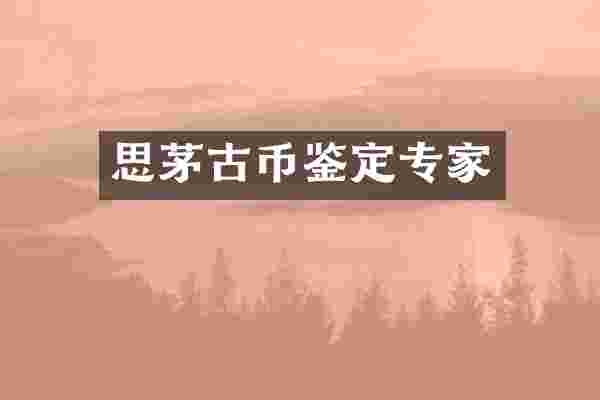 思茅古币鉴定专家