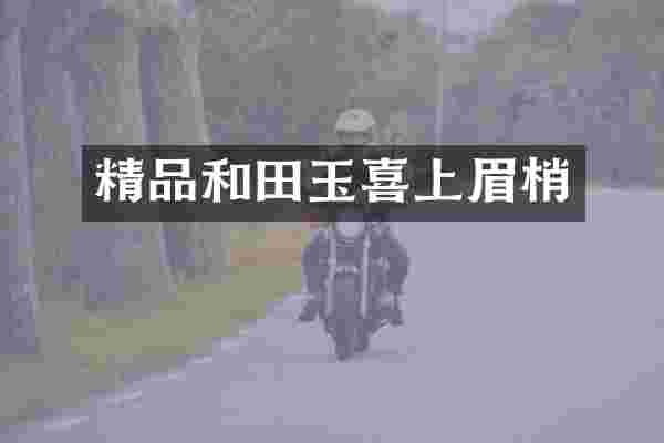 精品和田玉喜上眉梢