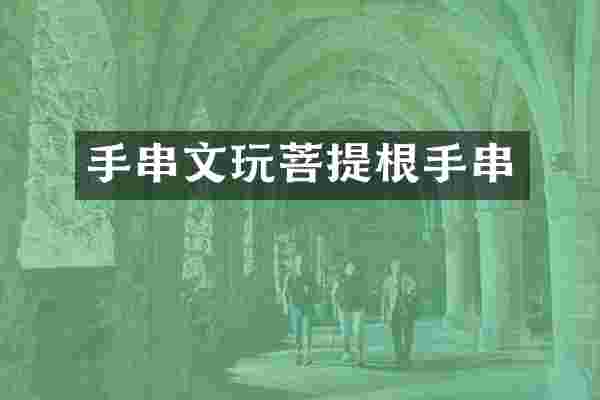 手串文玩菩提根手串