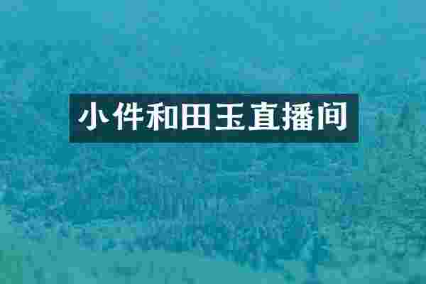 小件和田玉直播间