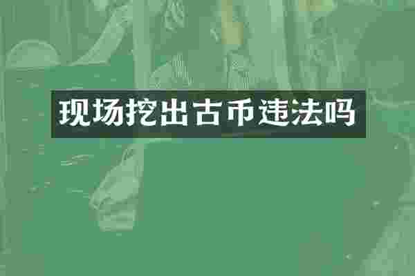 现场挖出古币违法吗