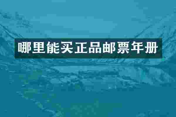 哪里能买正品邮票年册