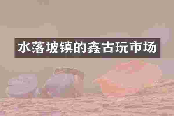 水落坡镇的鑫古玩市场