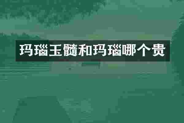 玛瑙玉髓和玛瑙哪个贵