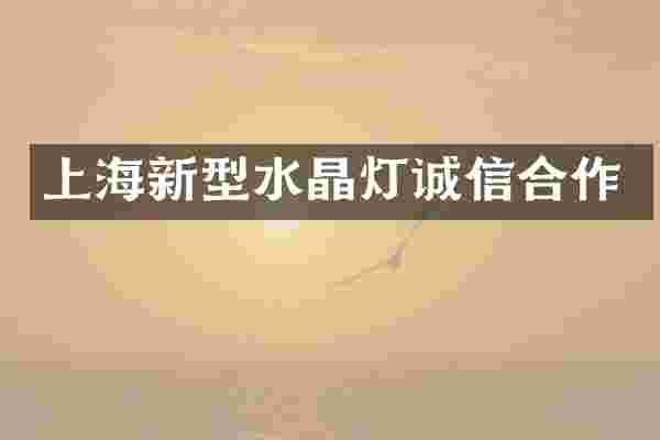 上海新型水晶灯诚信合作