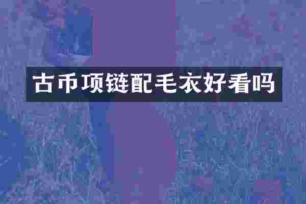 古币项链配毛衣好看吗