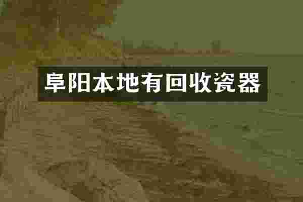 阜阳本地有回收瓷器