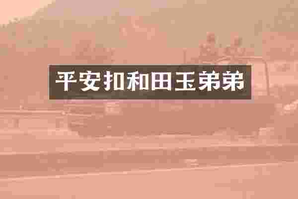 平安扣和田玉弟弟