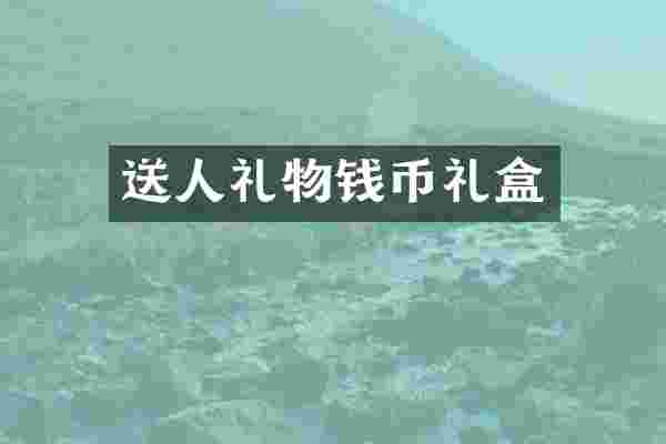 送人礼物钱币礼盒