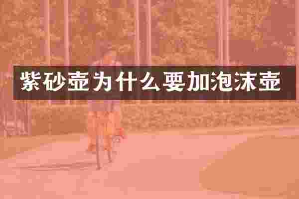 紫砂壶为什么要加泡沫壶