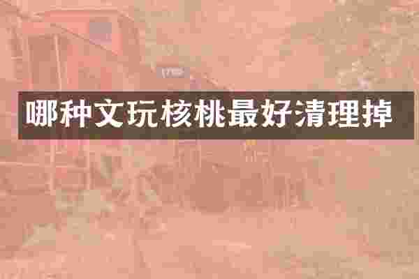 哪种文玩核桃最好清理掉