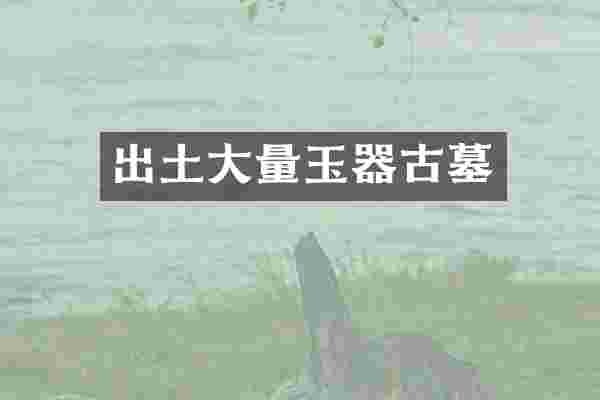 出土大量玉器古墓