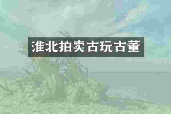 淮北拍卖古玩古董