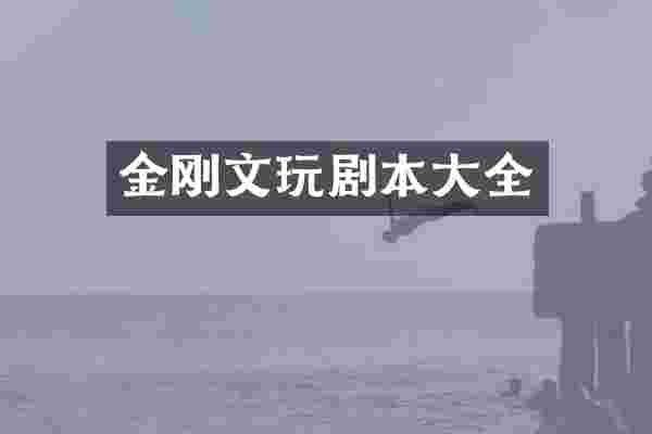 金刚文玩剧本大全