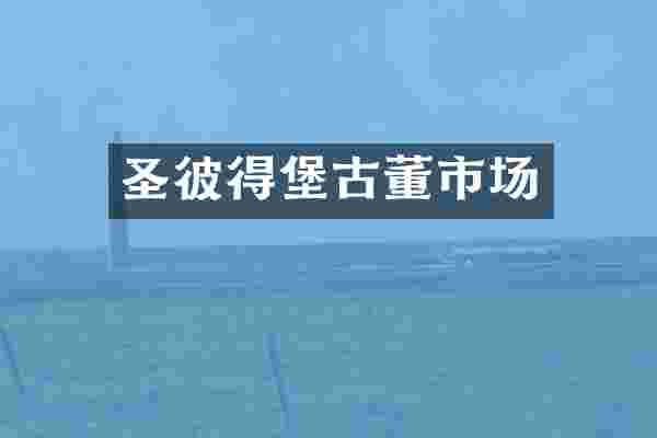 圣彼得堡古董市场