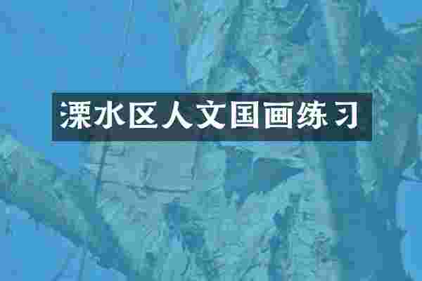 溧水区人文国画练习