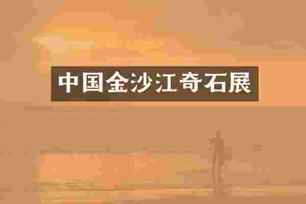 中国金沙江奇石展