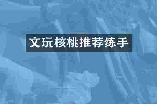 文玩核桃推荐练手
