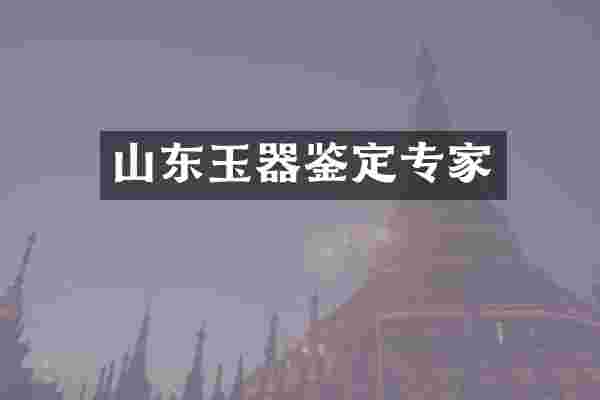 山东玉器鉴定专家