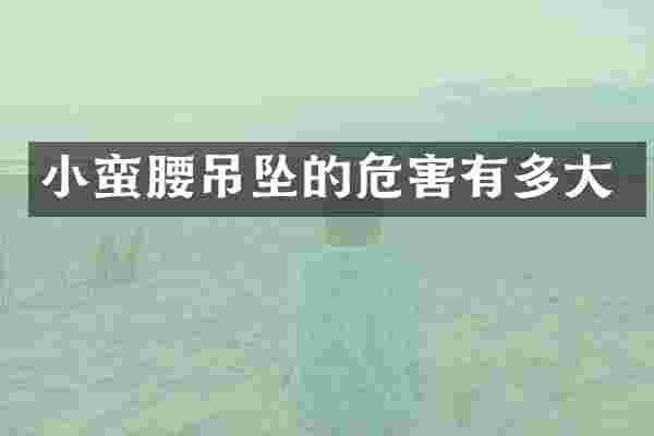 小蛮腰吊坠的危害有多大