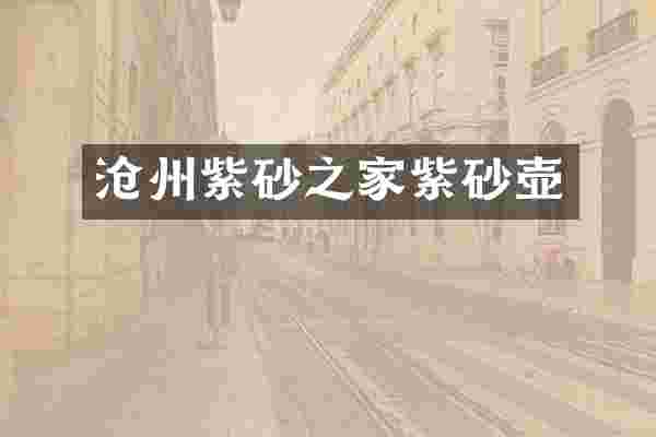 沧州紫砂之家紫砂壶