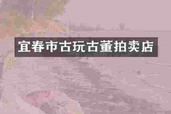 宜春市古玩古董拍卖店