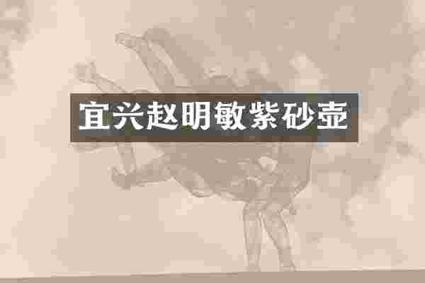 宜兴赵明敏紫砂壶