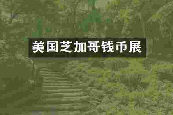 美国芝加哥钱币展