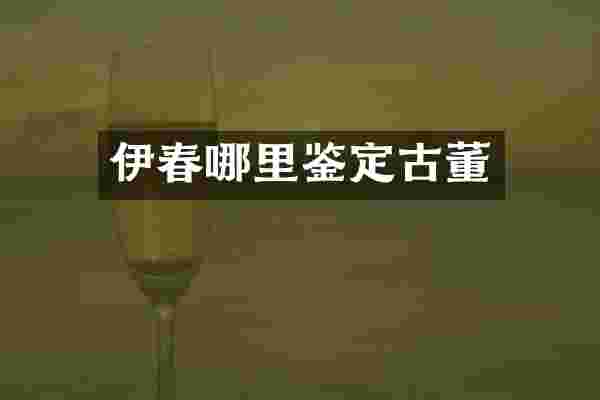 伊春哪里鉴定古董