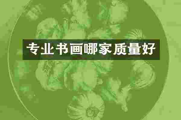 专业书画哪家质量好
