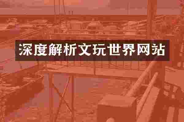 深度解析文玩世界网站