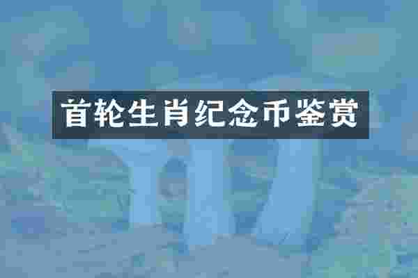 首轮生肖纪念币鉴赏