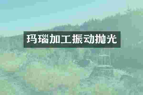 玛瑙加工振动抛光