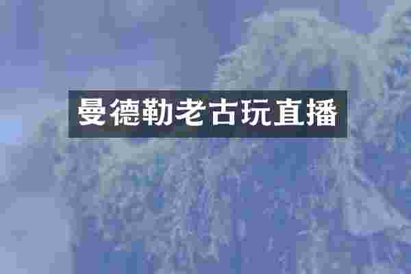 曼德勒老古玩直播