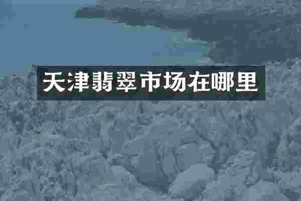 天津翡翠市场在哪里
