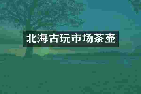 北海古玩市场茶壶