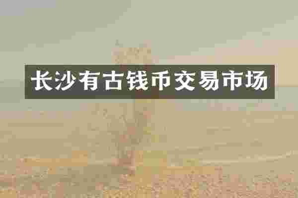 长沙有古钱币交易市场