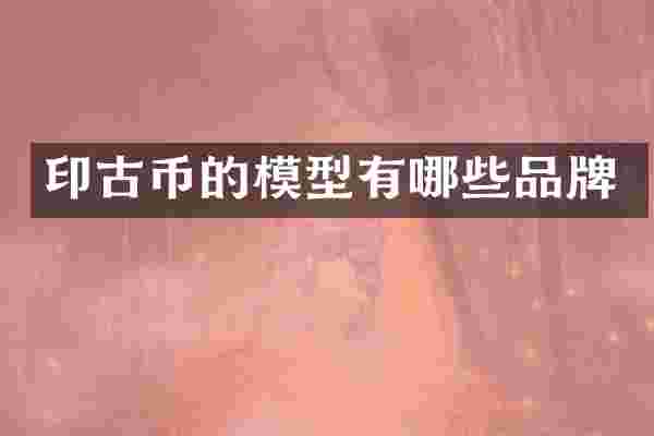 印古币的模型有哪些品牌