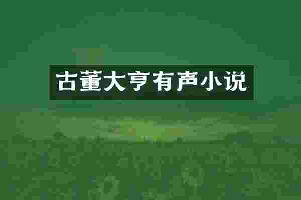 古董大亨有声小说