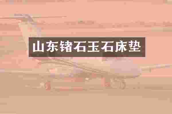 山东锗石玉石床垫