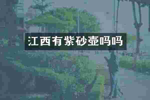 江西有紫砂壶吗吗