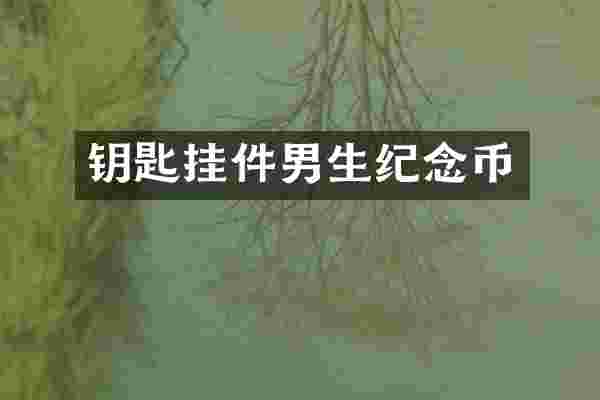 钥匙挂件男生纪念币