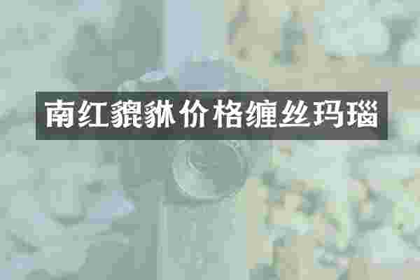 南红貔貅价格缠丝玛瑙