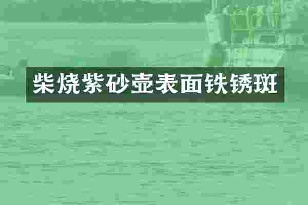 柴烧紫砂壶表面铁锈斑