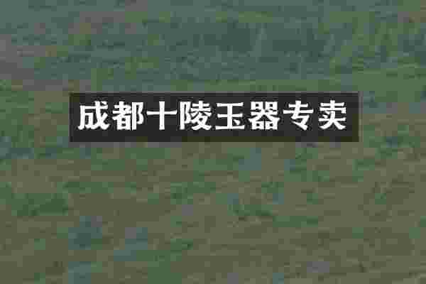 成都十陵玉器专卖