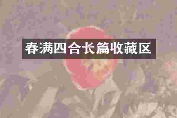 春满四合长篇收藏区