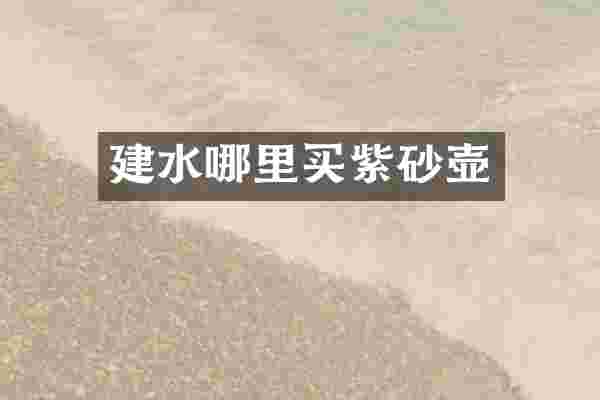 建水哪里买紫砂壶