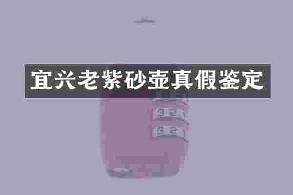 宜兴老紫砂壶真假鉴定