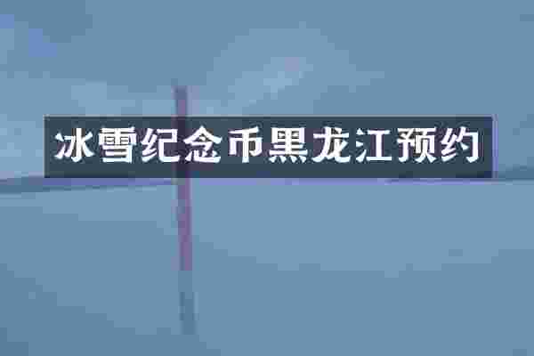 冰雪纪念币黑龙江预约