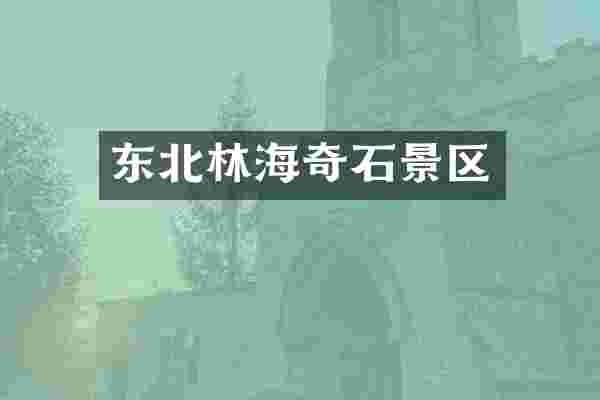 东北林海奇石景区